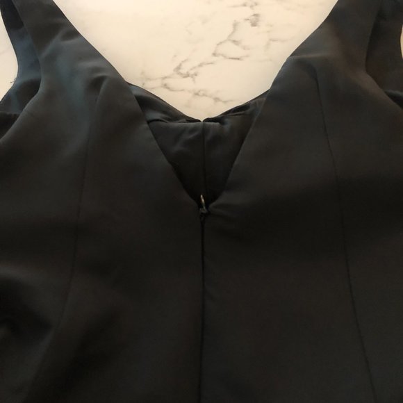 Cache Black Empire Waist Taffeta Maxi Dress - Picture 8 of 12
